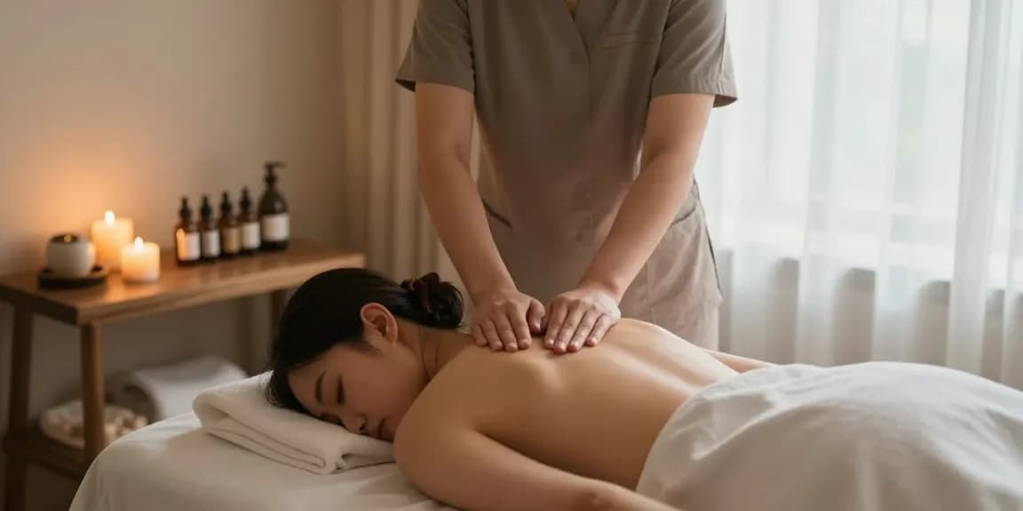 Swedish massage experience at a wellness spa focusing on https://www.makangs.com/region/국내/서울-/마사지-스웨디시 with a tranquil setting