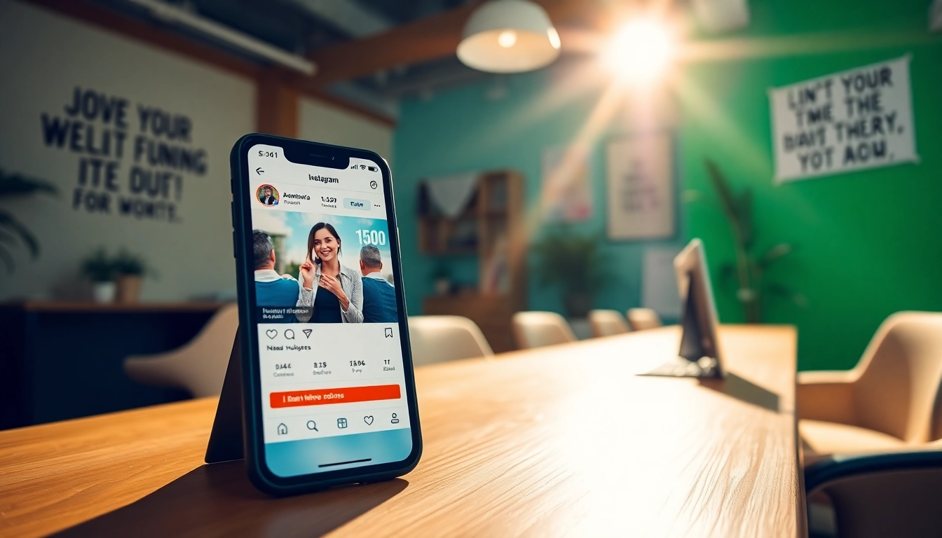 インスタ フォロワー販売で増加するフォロワーを表示するスマートフォンの画像。