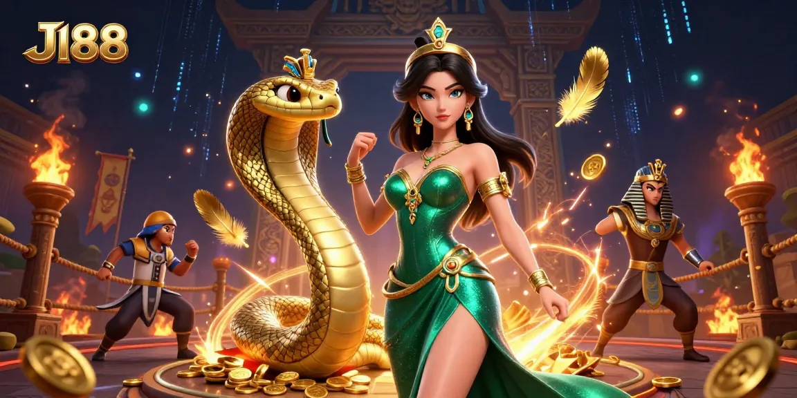 Engage with J188 as the stunning woman in emerald gown experiences the thrill of online gambling.