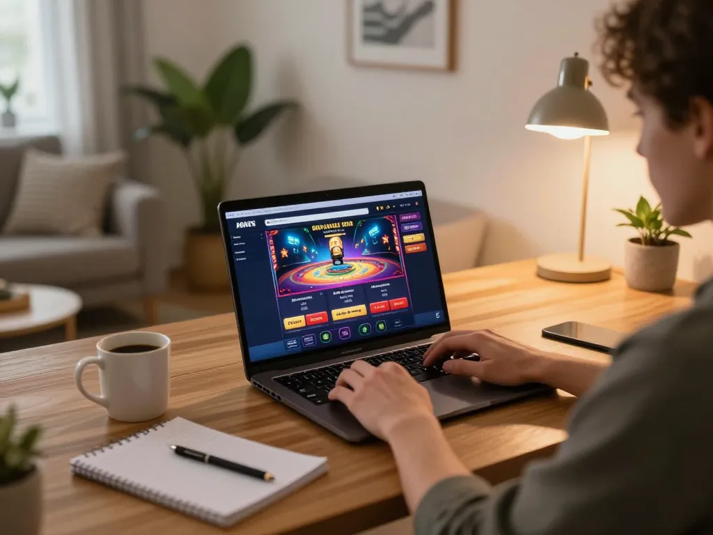Migliori casino online esteri gameplay from a relaxing home environment with strategic notes.