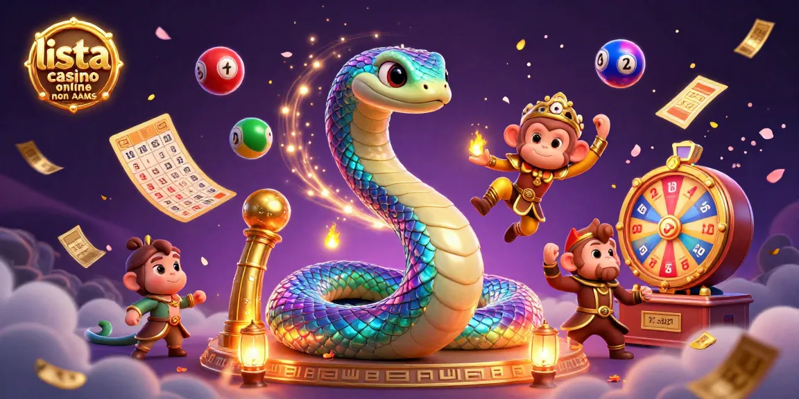 Vinci al casino con la lista casino online non AAMS mentre giochi con lotterie e animali colorati.