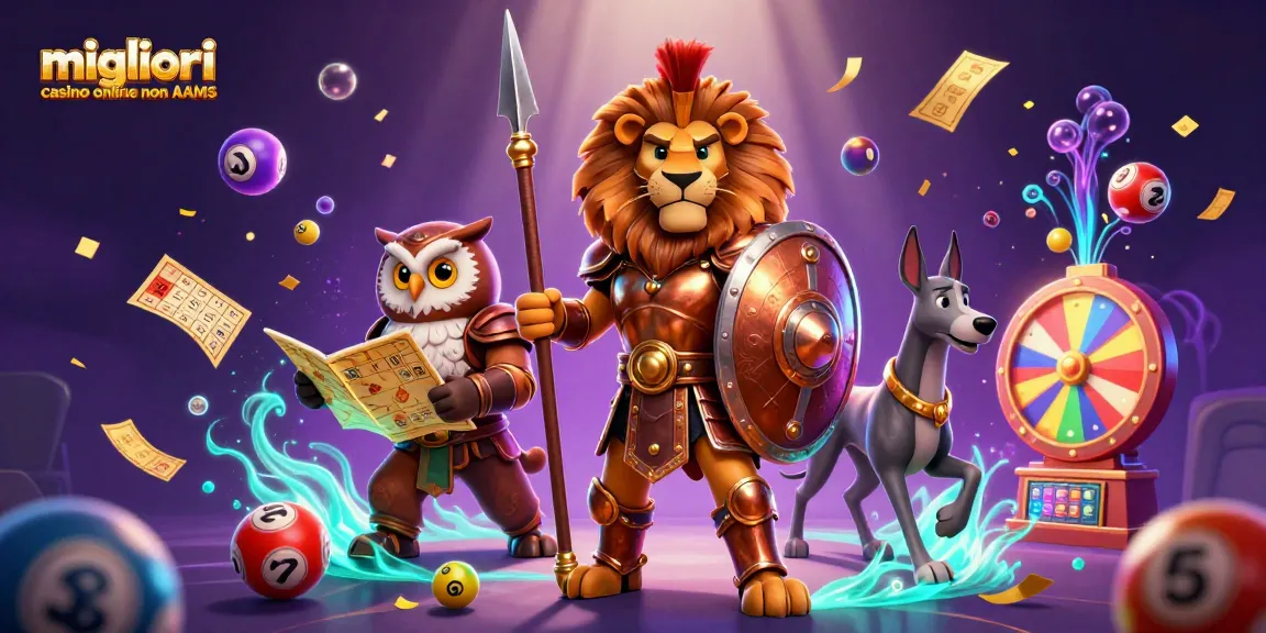 Scopri i migliori casino online non AAMS con giochi esuberanti e premi attraenti.