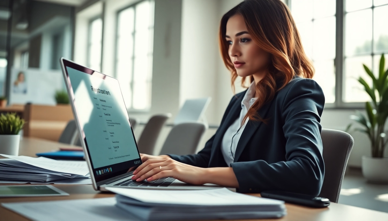 Streamlining Online LLC registration process through professional workspace setup.