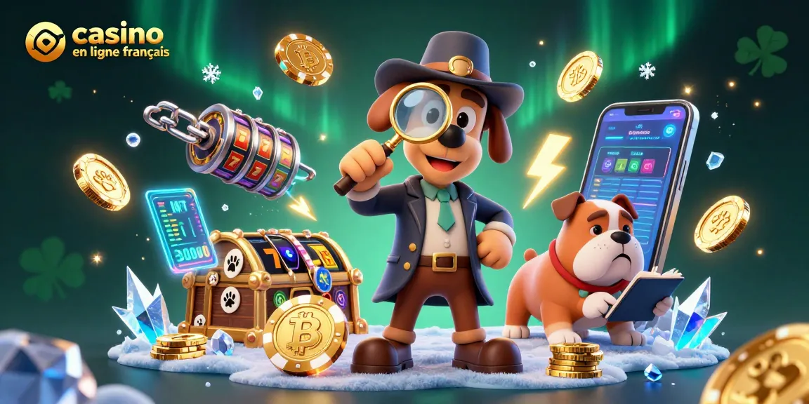 Les joueurs profitent de jeux de casino en ligne français tout en découvrant une scène richement illustrée pleine de mystères.