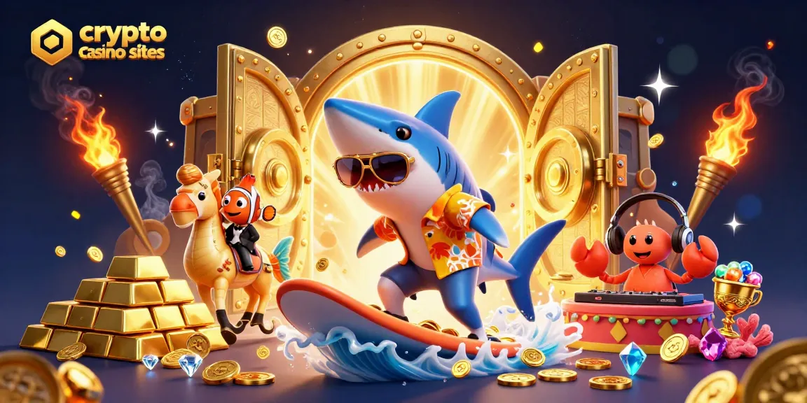 Vinci con i migliori crypto casino sites, divertiti con pesci e tesori del mondo delle criptovalute!