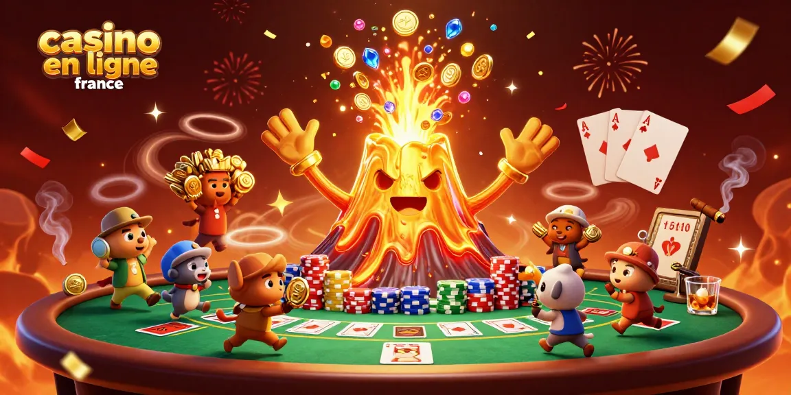 Éveillez l'excitation avec casino en ligne france, à travers un volcan or et des animaux explorateurs.