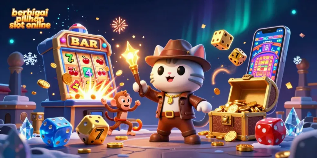 Berbagai pilihan slot online terasa semakin menguntungkan saat menjelajahi permainan kasino dengan ikon menarik.