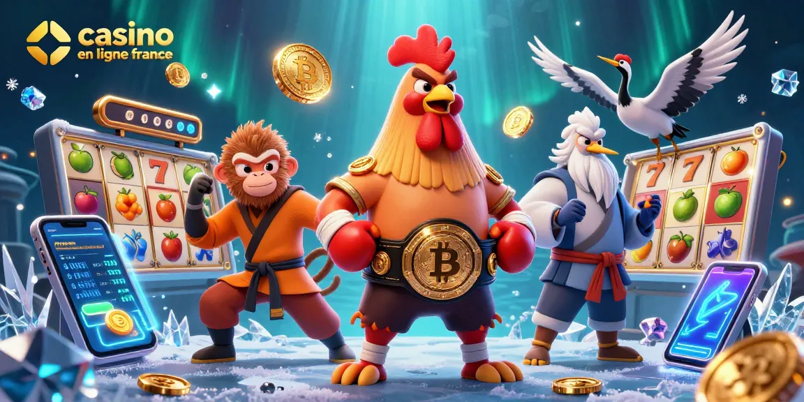 Gagnez au casino en ligne France avec des personnages 3D dynamiques et des éléments de jeux.