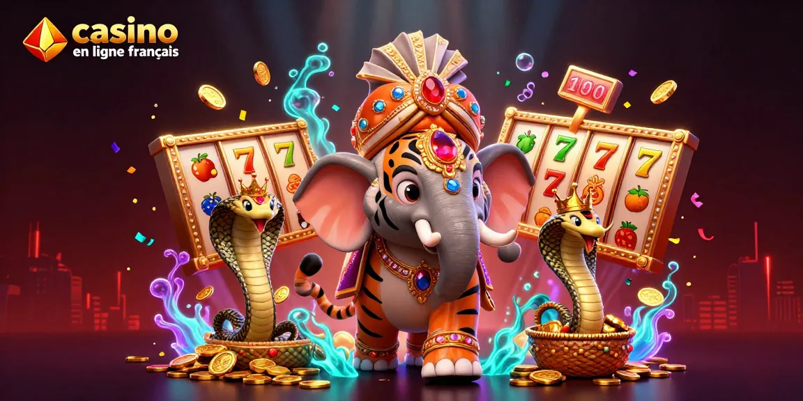 Explorez l'univers captivant du casino en ligne francais à travers une scène fascinante et dynamique.
