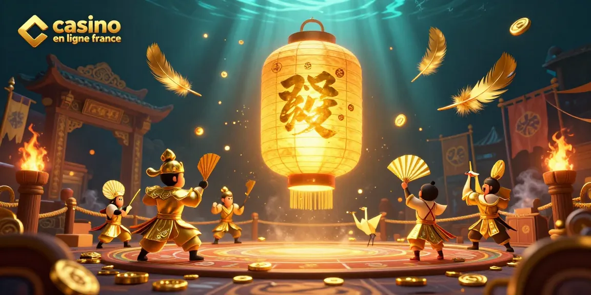 Plongez dans l'univers du casino en ligne France avec des symboles de chance et d'aventure.