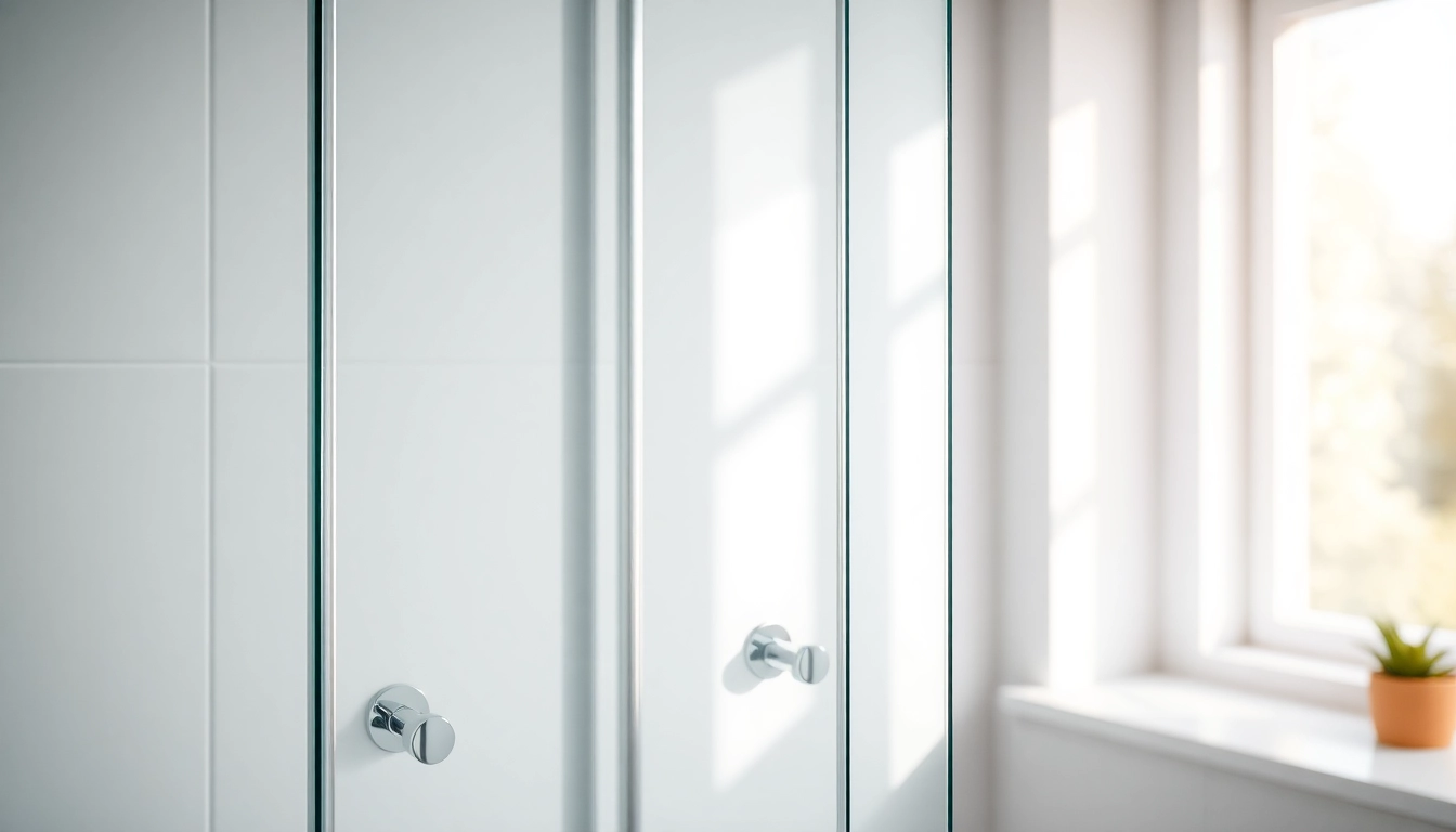 Admire the elegant paroi de douche designed for a modern bathroom ambiance.