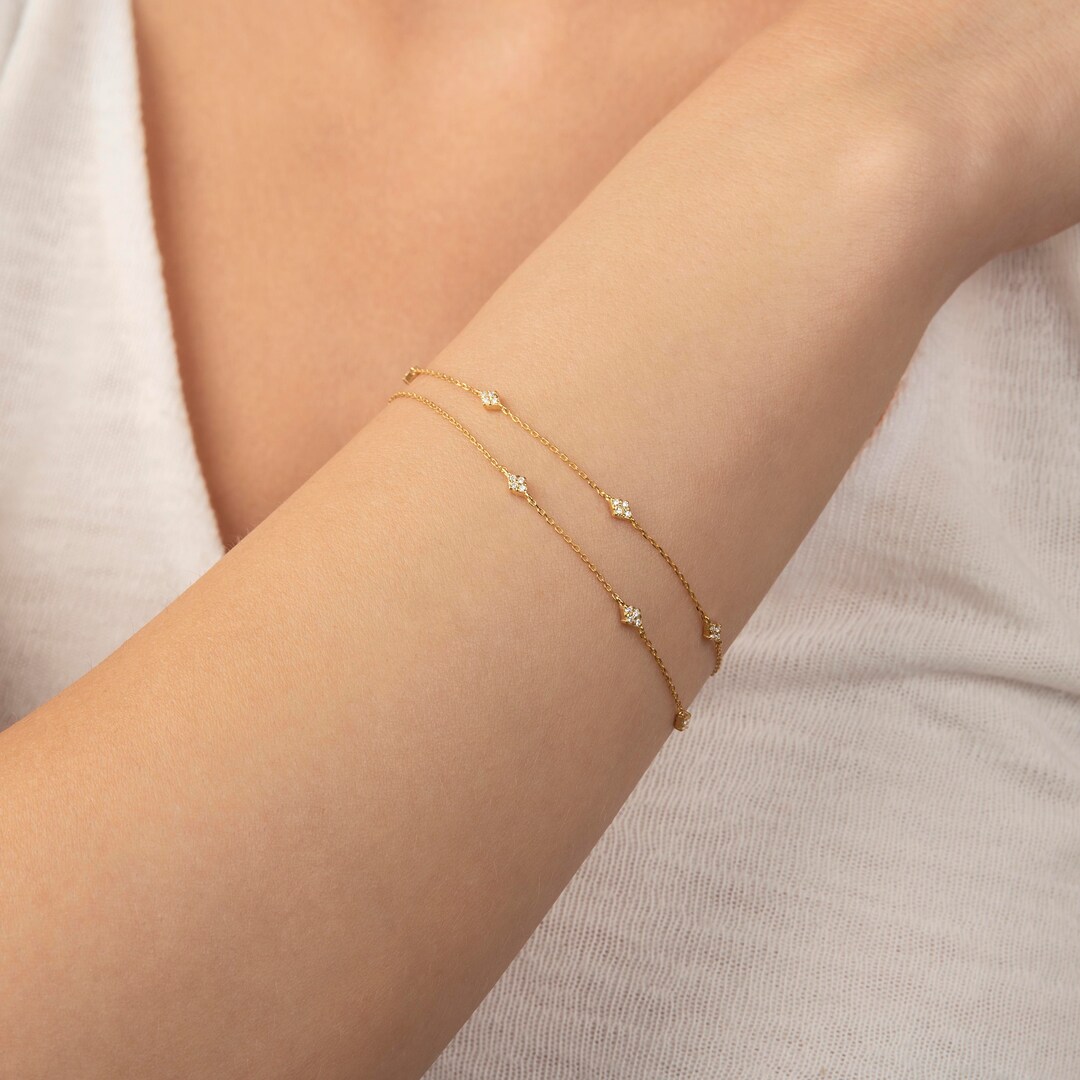 Diamond by the Yard Bracelet – A Thoughtful Push Present Gift
