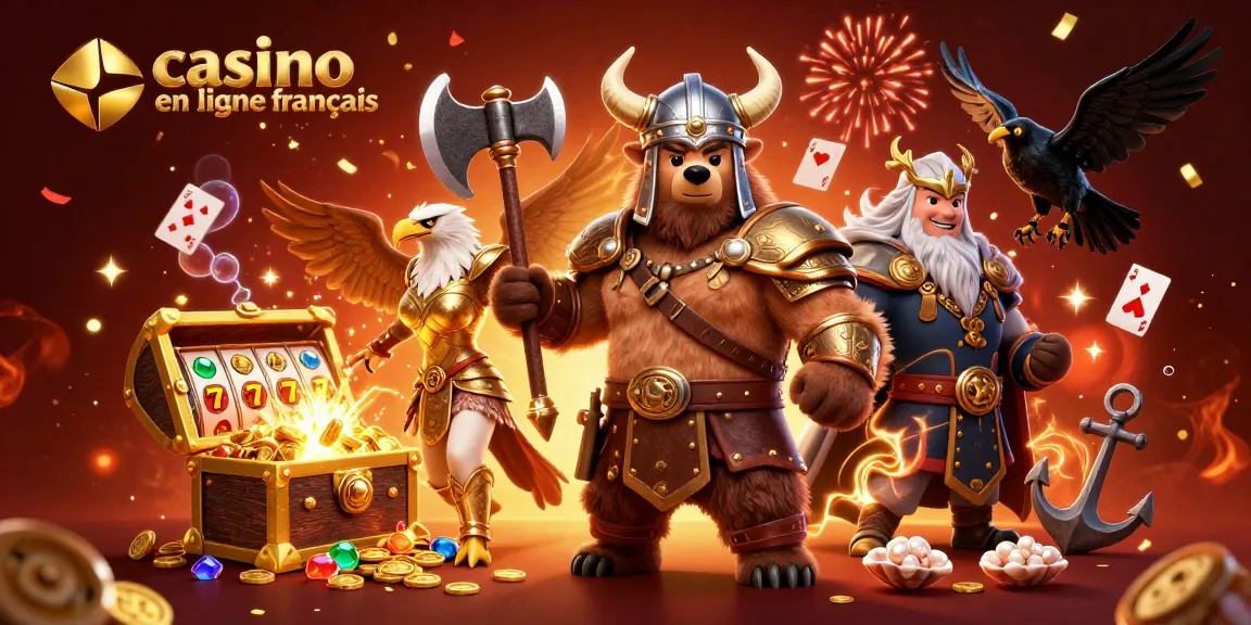 Jouez à casino en ligne français avec des ours vikings et des trésors sous-marins.