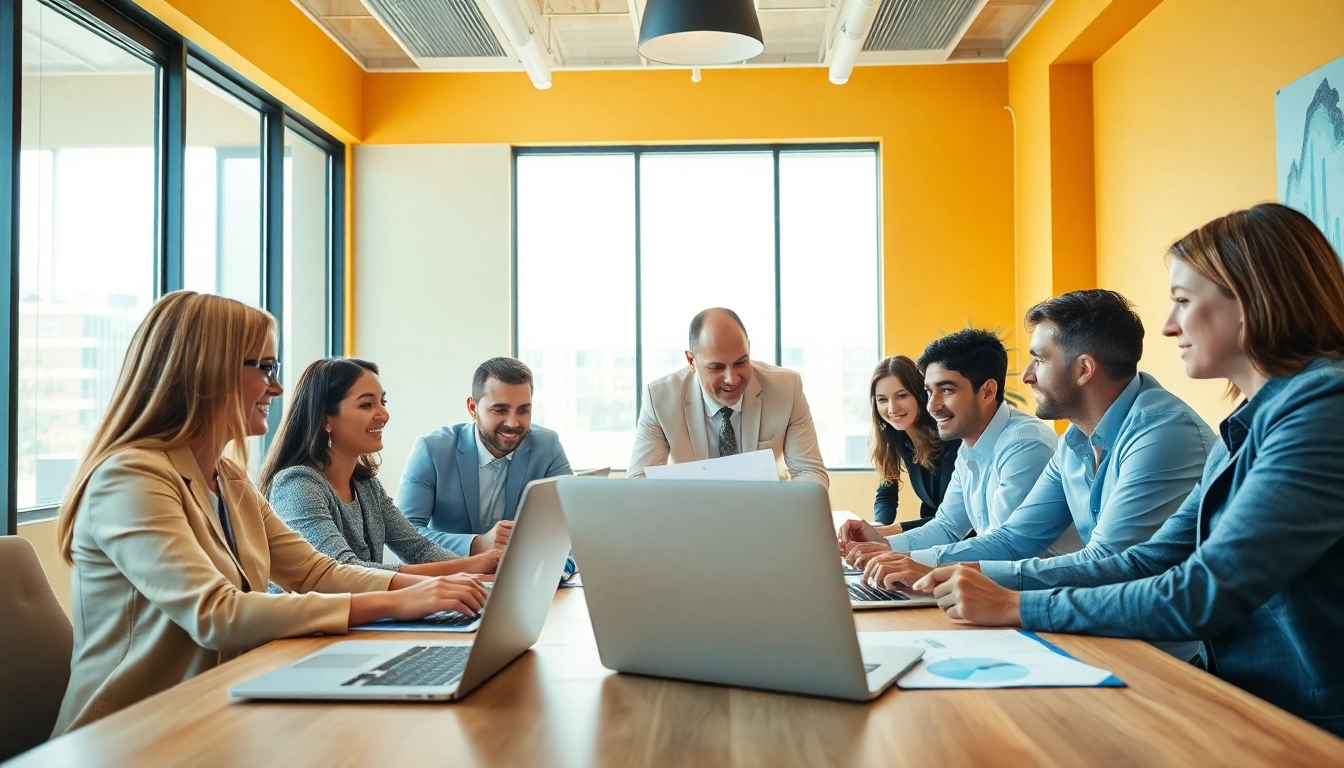 Enhance your Competitive intelligence strategies with a vibrant team brainstorming session.