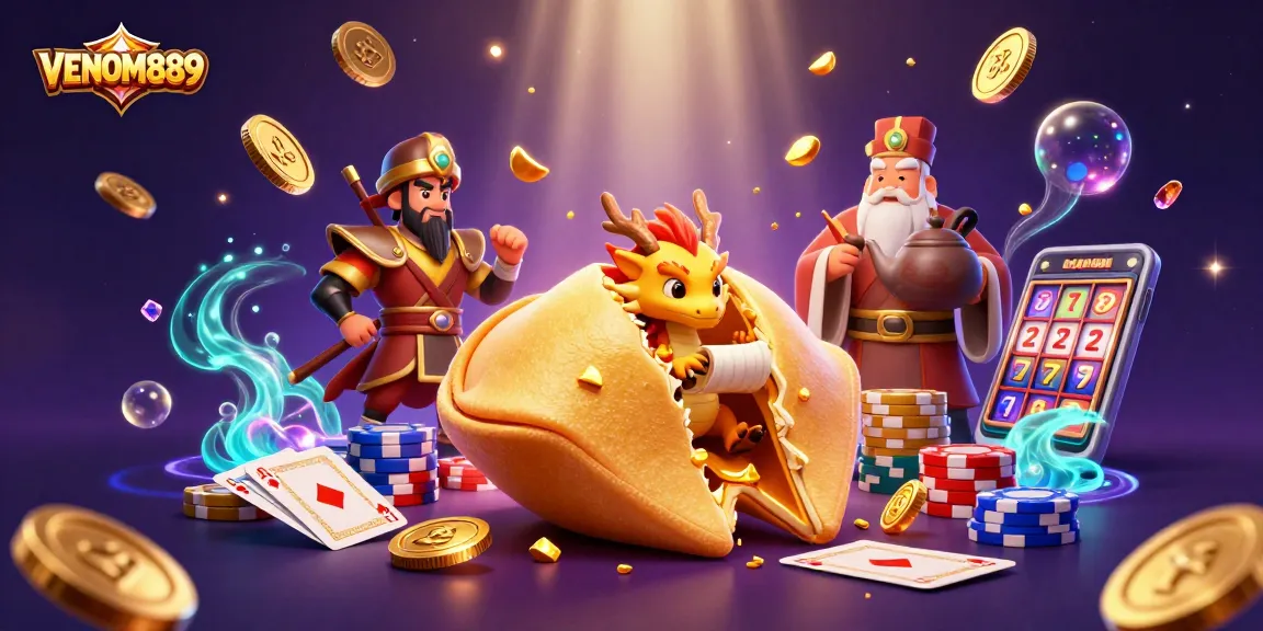 Engage with VENOM889 in thrilling action using golden treasures and dynamic game elements.