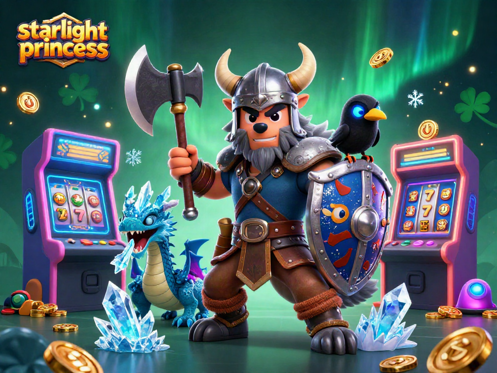 Spin to win with Starlight Princess in this immersive casino illustration showcasing slots and magical elements.