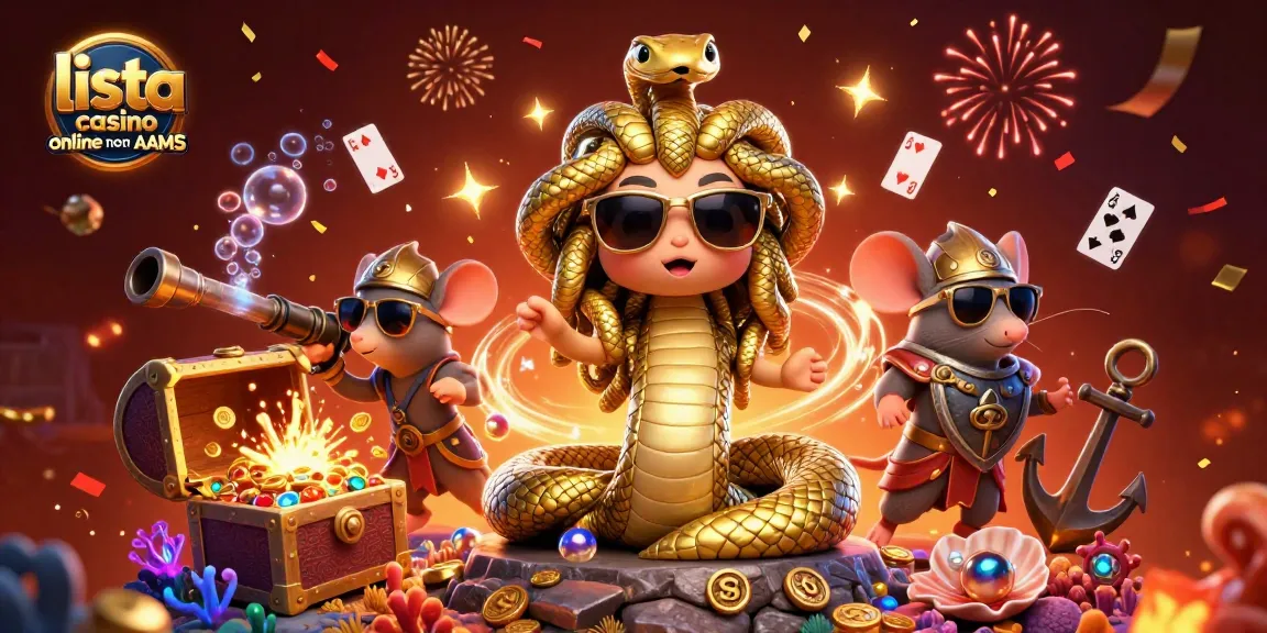 Giocare nei migliori siti della lista casino online non AAMS, con dettagli vivaci e interazione