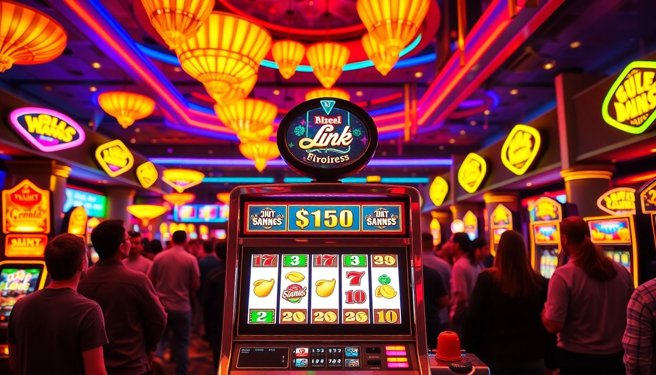 Menangkan jackpot dengan permainan link slot yang menarik di kasino.
