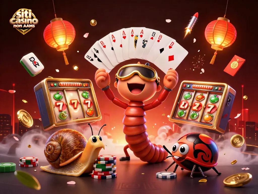 I giocatori si divertono nei siti casino non AAMS, tra slot e carte colorate, scommettendo con entusiasmo.