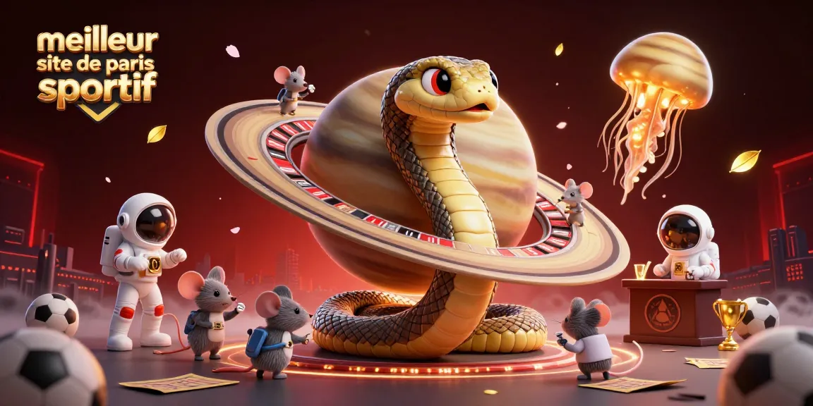 Les astronautes des souris parient sur le meilleur site de paris sportif avec une ambiance sportive captivante.
