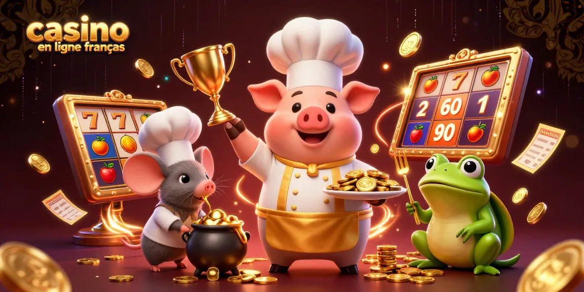 Visitez le casino en ligne français pour savourer des jeux captivants illustrés par un chef et ses complices.