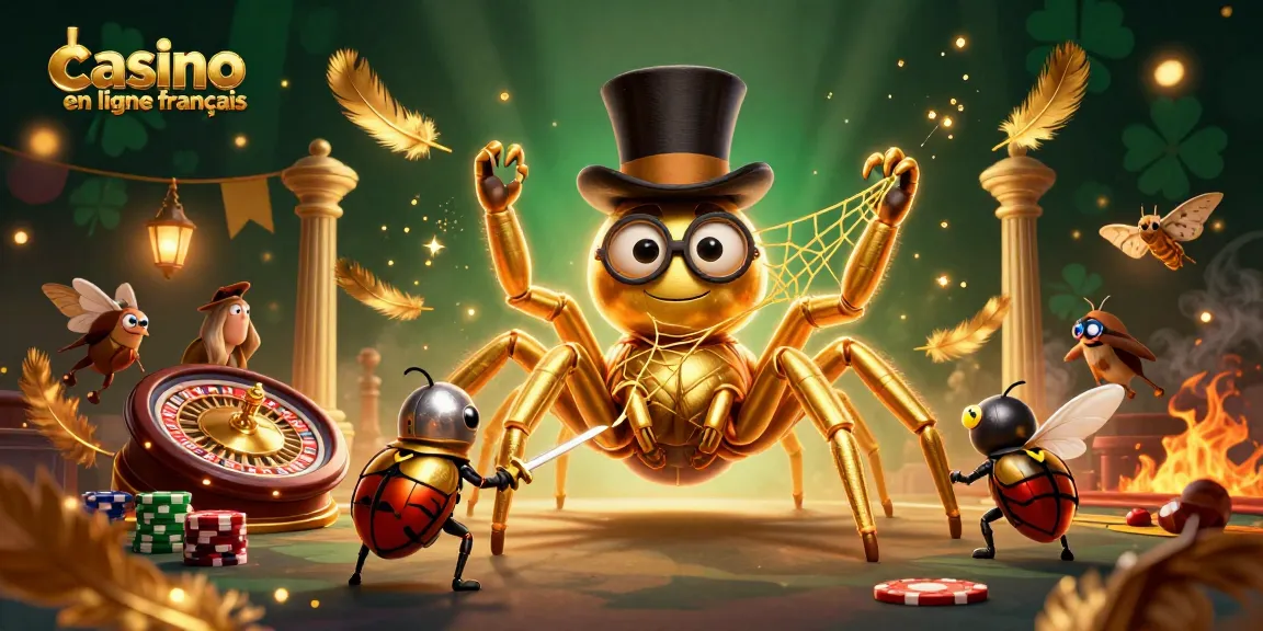 Plongez-vous dans l'univers captivant du casino en ligne français avec des personnages ludiques.