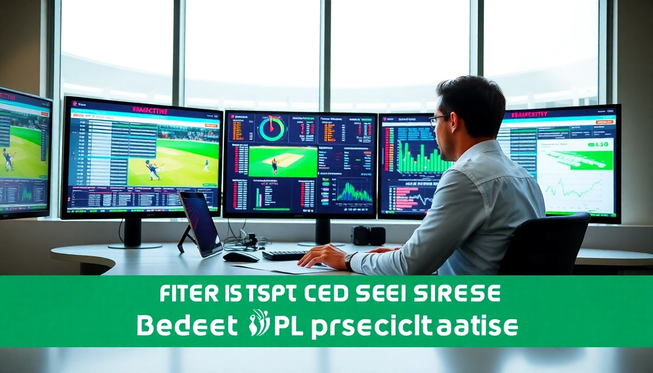 Engaging sports analyst showcasing insights for the best IPL prediction site.