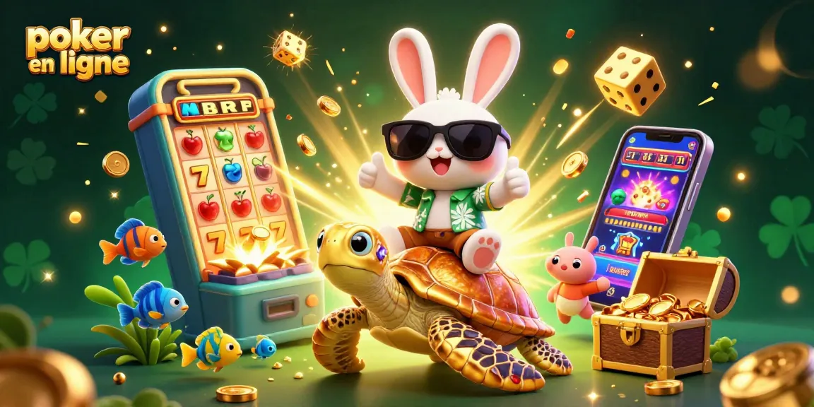 Jouez à des parties de poker en ligne dans un univers vibrant et coloré.