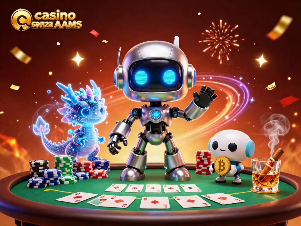 Gioca nei migliori casinò senza AAMS con tavoli di poker e divertenti personaggi 3D.
