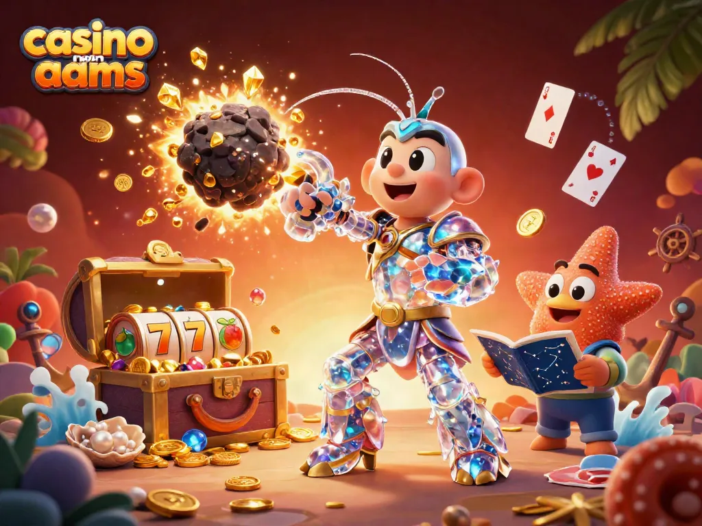 Gioca ai casinò non AAMS, esplora un mondo di vincite con personaggi galattici e tesori.