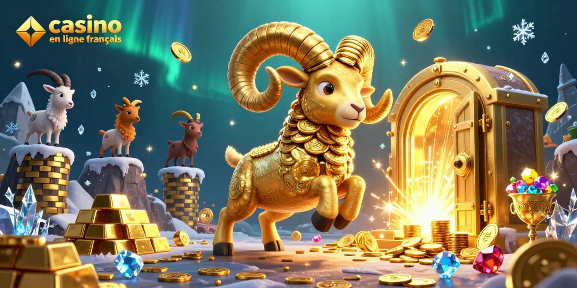Illustration 3D dynamique représentant le meilleur casino en ligne français, avec des éléments de jeu attrayants.