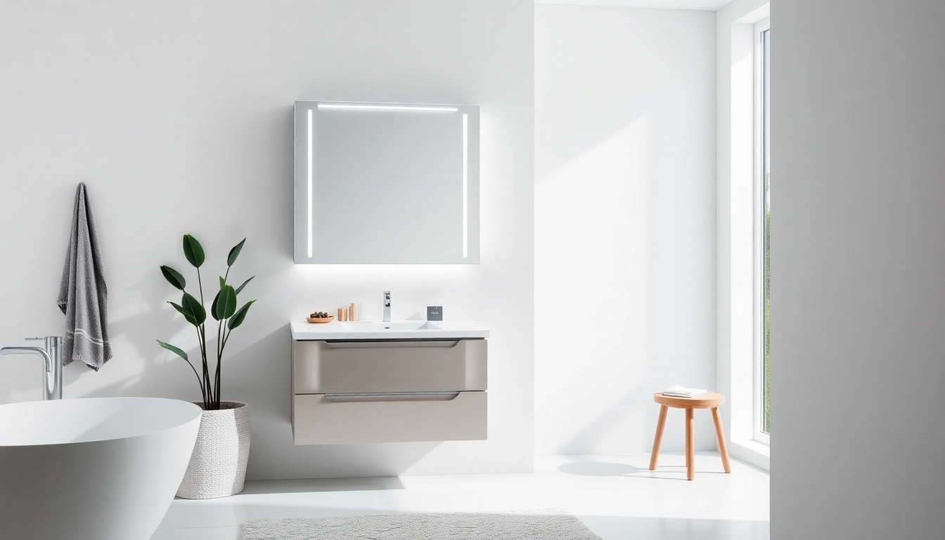 Moderne Badezimmerlösungen: Der sonni Spiegelschrank für stilvolles Design und Funktionalität