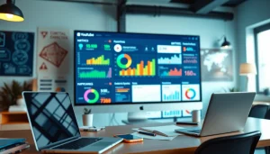 Analyze data reports on a youtube smm panel to boost social media engagement.