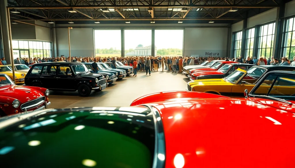 Exciting Auto Cars Show featuring diverse car models in an engaging atmosphere.
