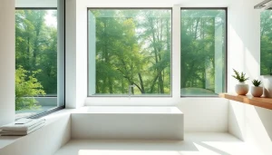 Transformez votre salle de bains avec sunny showers france, un design moderne et lumineux.