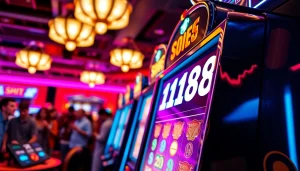 Menangkan permainan bro138 slot dengan tampilan mesin yang menarik dan momen penuh energi.