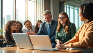 카드 현금화 방법 토의 중인 전문가들의 협력적인 모습