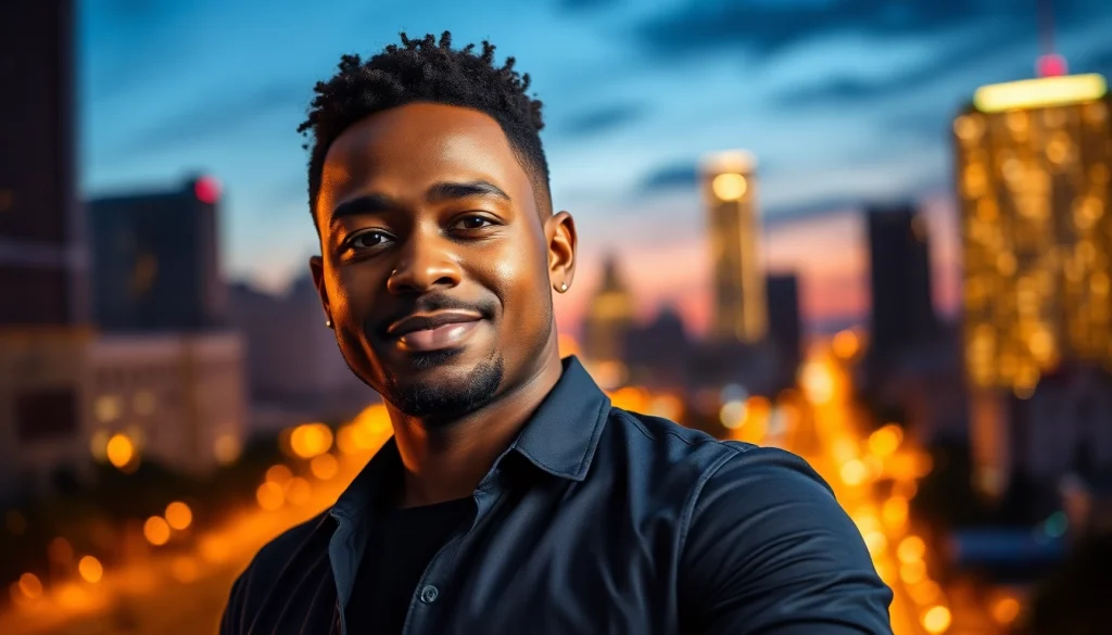 Engaging portrait of a representative from Orlando Black showcasing community spirit and culture.