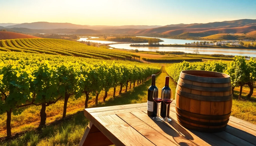 Discover wineries in Clarksburg with scenic vineyards and inviting wine tasting experiences.