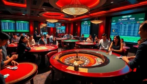 Engaging players at a luxury casino showcasing S88 VIP gaming experiences.