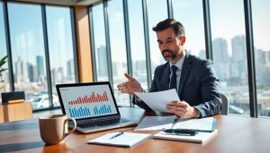 신용카드 현금화에 대한 상담을 받는 전문가의 모습