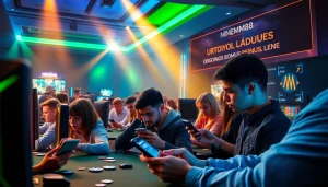 Experience the thrill of online gaming with MM88 at https://mm88.agency/, where players engage in diverse games.