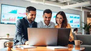 Boost online visibility with effective edmonton seo strategies discussed in a professional setting.