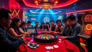 Experience high-stakes action at Nhà cái Haywin with vibrant casino gaming.