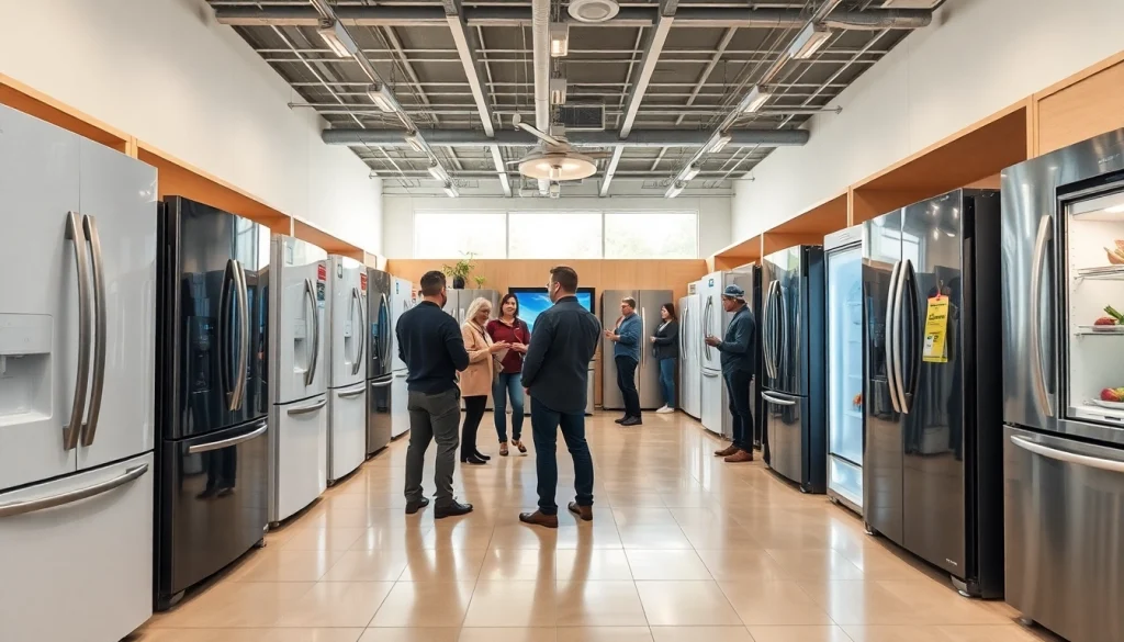 Explore our diverse selection of refrigerator sales at our professional showroom